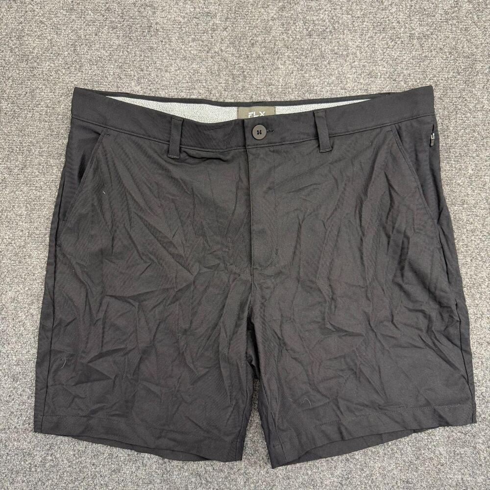 FLX Shorts Mens 38 Black Workwear Casual Outdoor Summer Bottoms